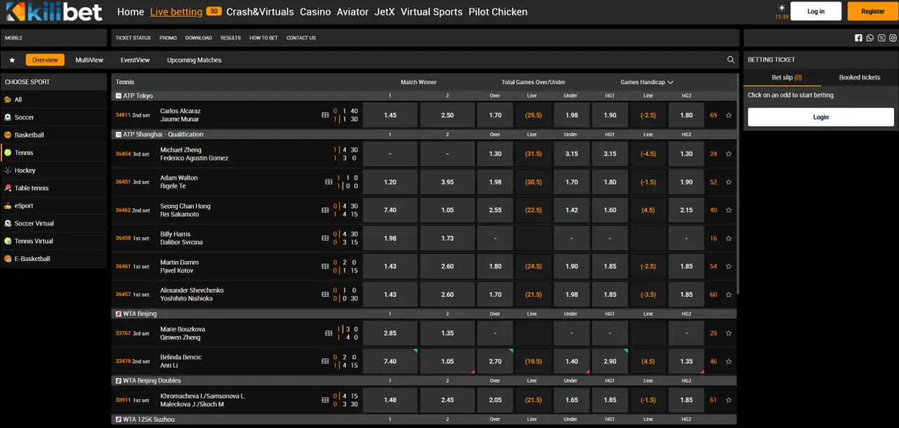 Live Betting