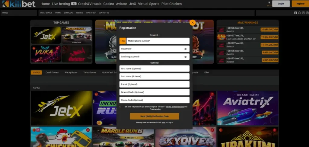 Kilibet Registration